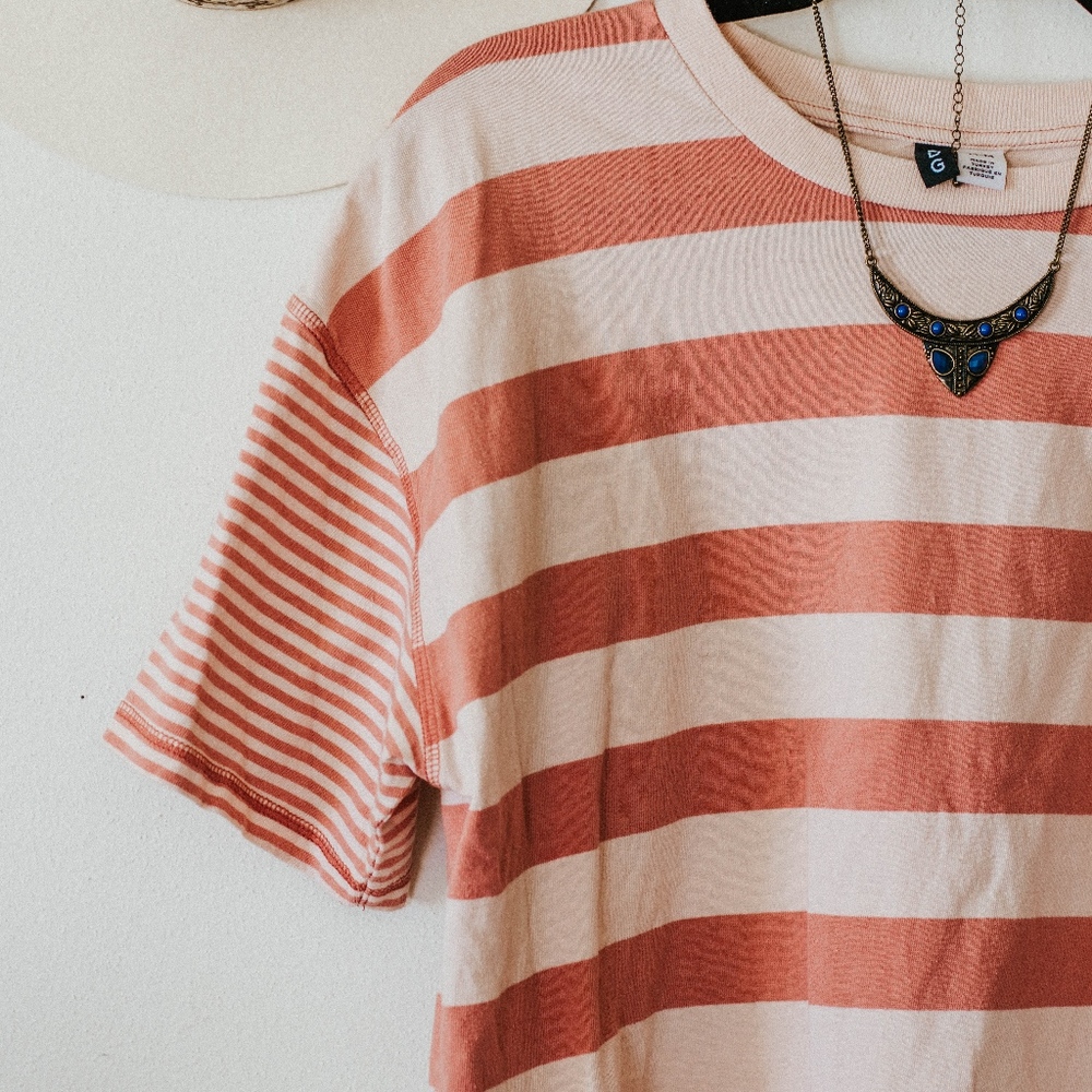 Pink Striped Top - Picture 2 of 5